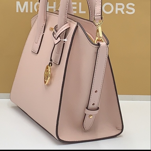 Michael Kors Avril Small Leather Top-Zip Satchel and Small Wallet Coinpouch Set - Picture 9 of 16